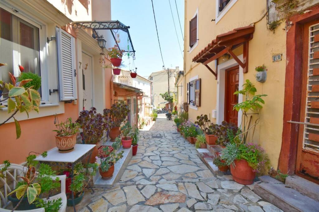 Zia Maria'S House Next To Corfu Port 아파트 외부 사진